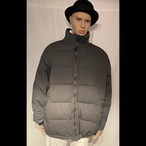 Brooks Brothers puffer coat.
